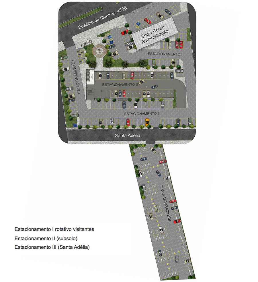 Estacionamentos Office+Medical Center Eusebio